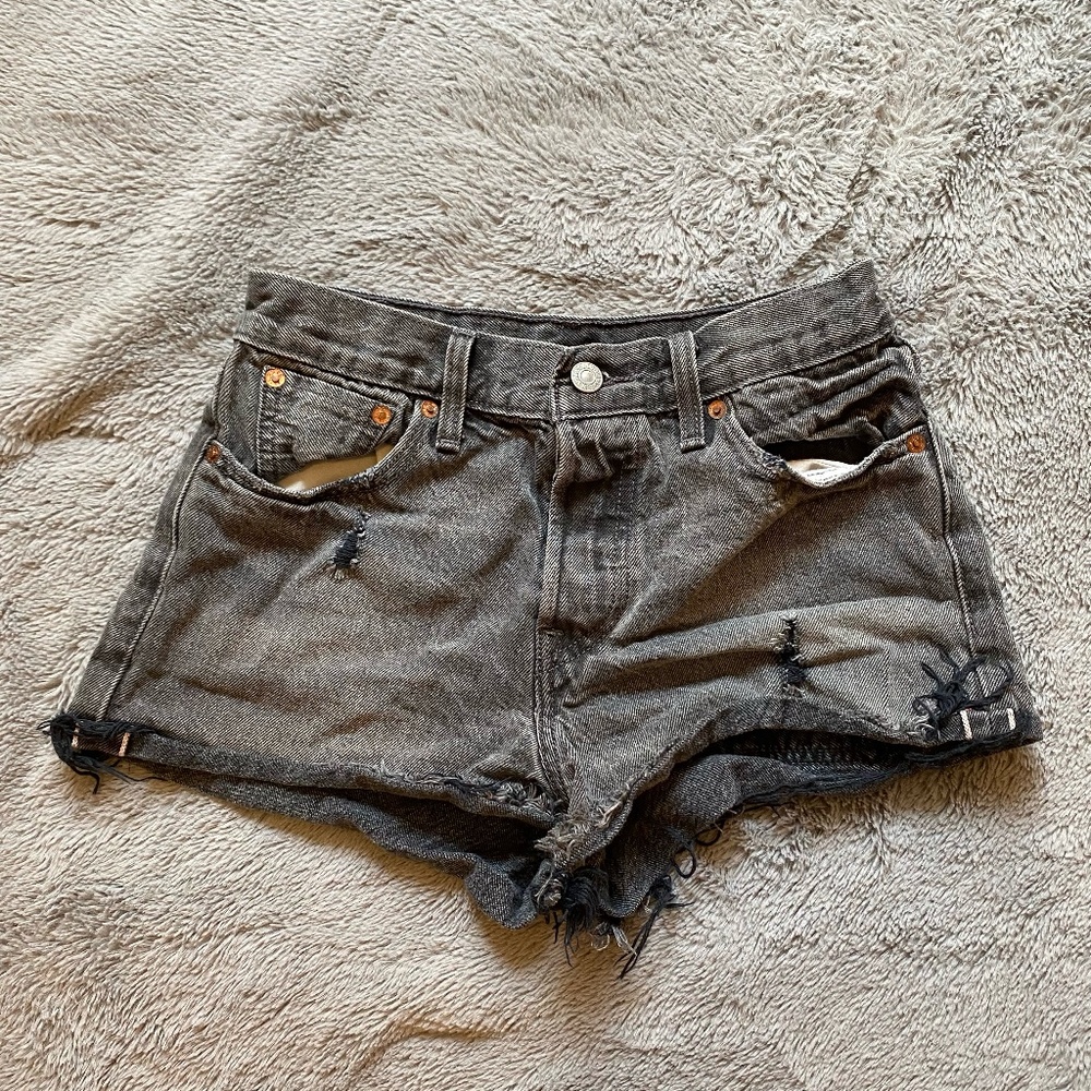 Levi's 501 Black Jean Short